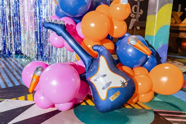 Folijas balons "Ģitāra", 41x105 cm
