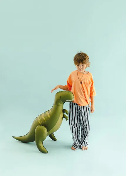 Stāvošs folijas balons T-Rex, 93x79 cm
