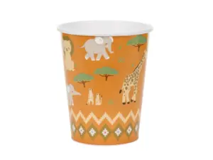 Papīra glāzes Safari, 220ml / 120-430
