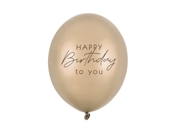 Balonu komplekts  Happy Birthday, 6 gab / 111-741